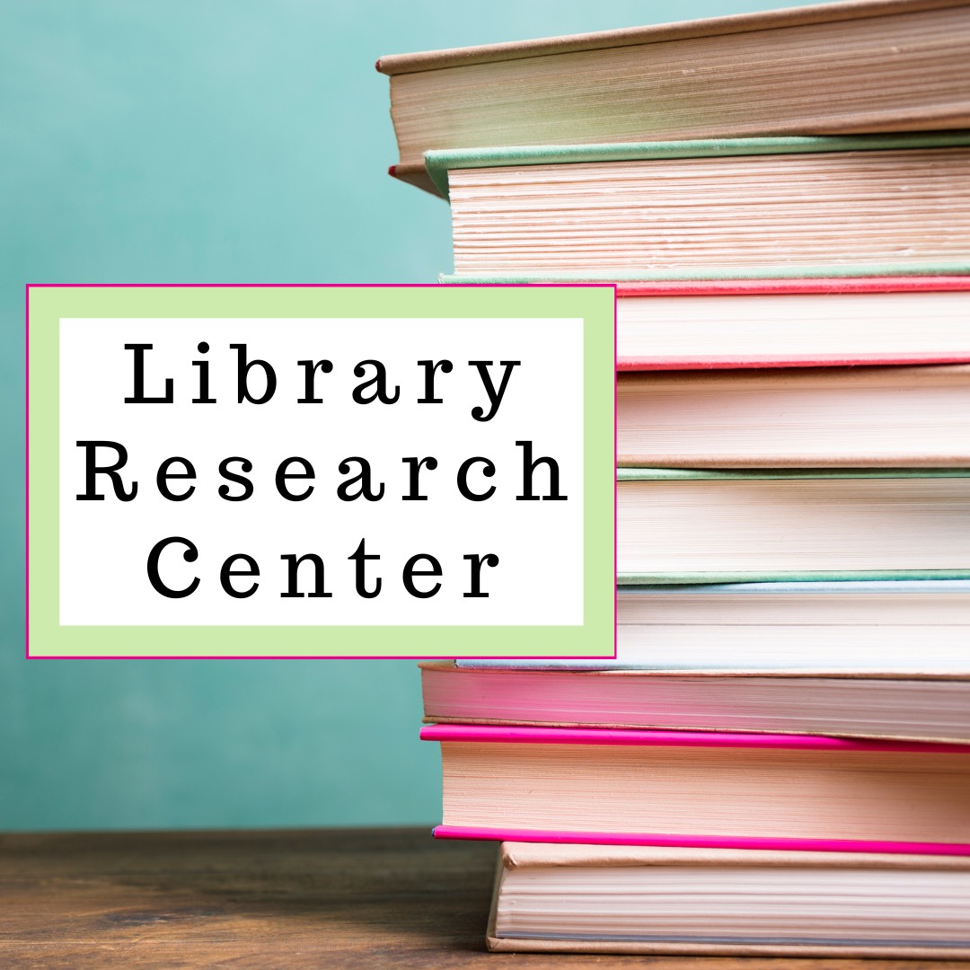 image says Library Research Center